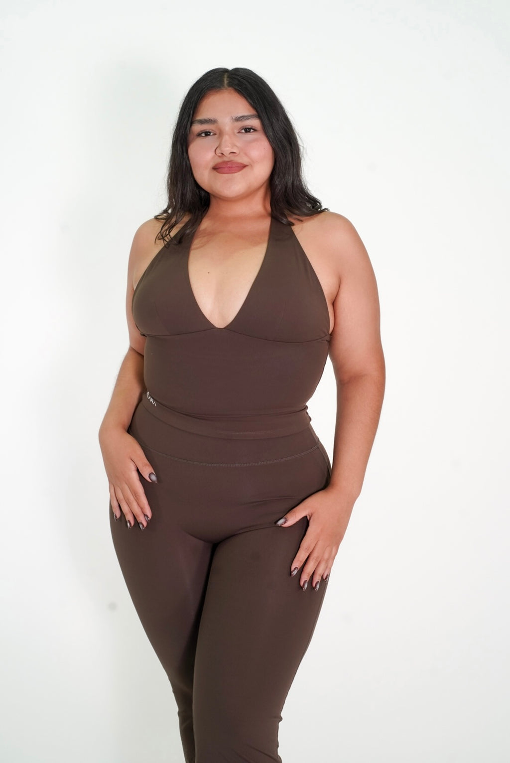 Essence Signature Halter Tank Black