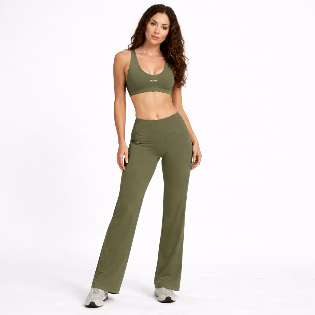 Aura Set – Sport Bra + Flare Leggings