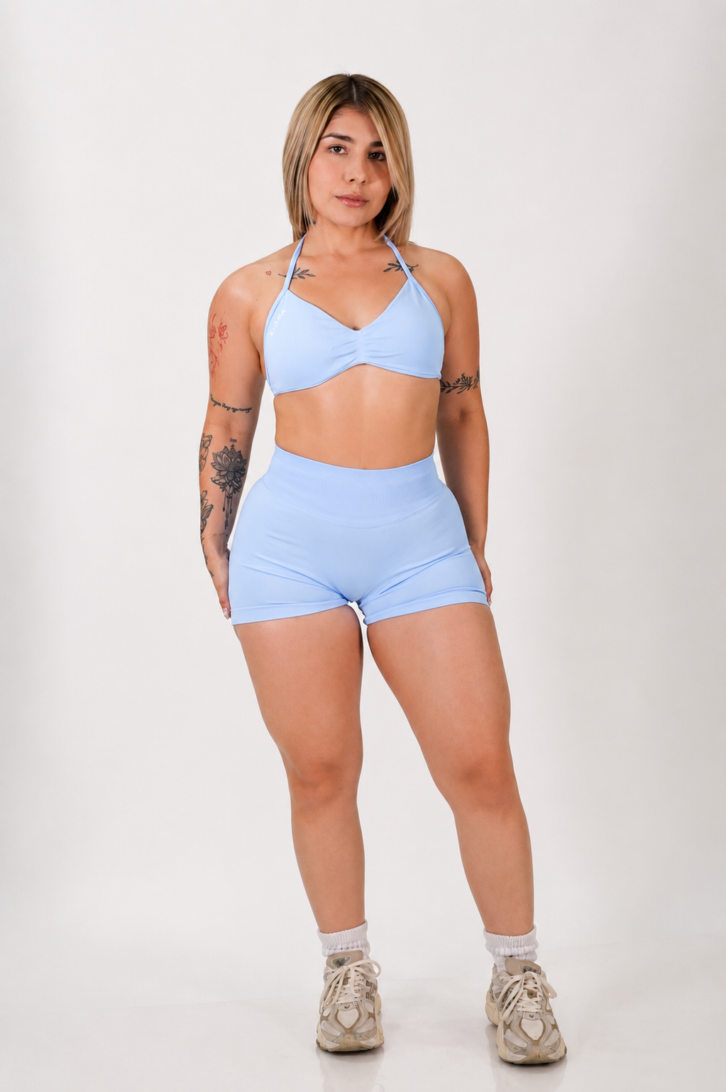 Sculp Sport Bra Iced Blue