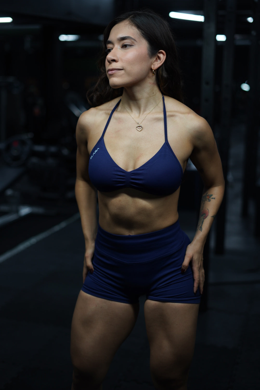 Sculp Sport Bra Deep Blue
