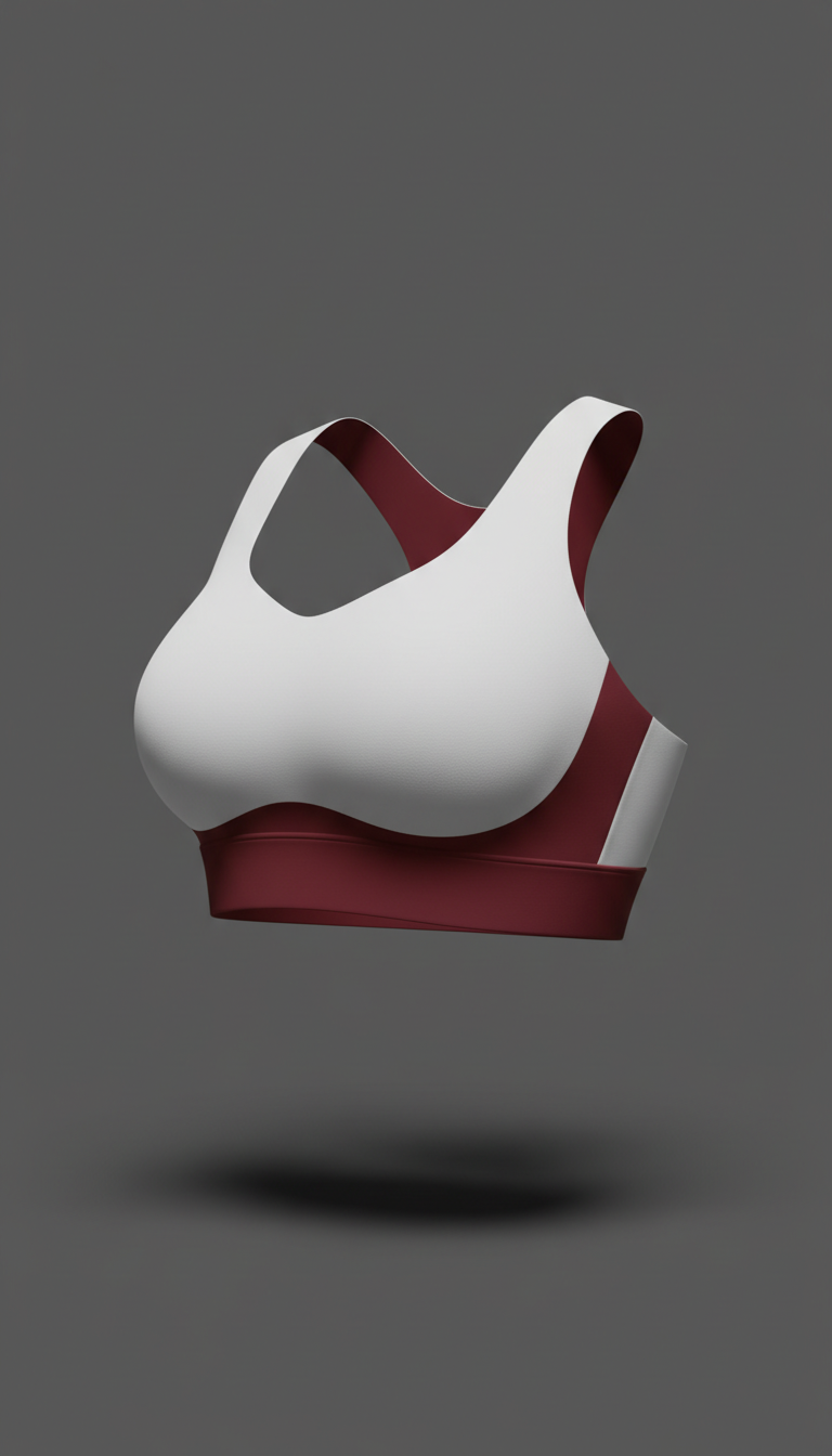 Racerback Top In Sculpted Mesh