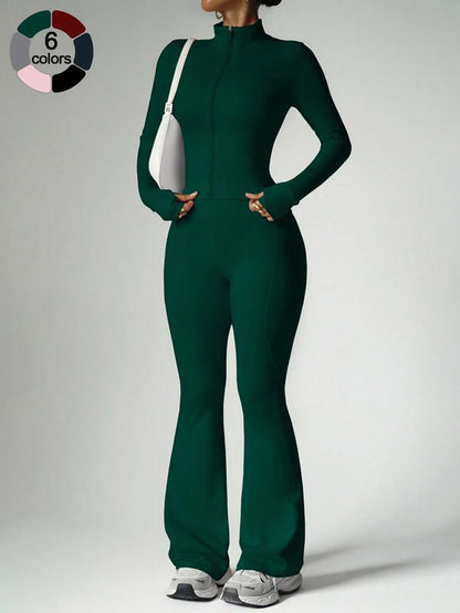 Women'S High Elasticity Yoga Set, Skin-Friendly Fabric, Slimming Neckline, High Waist Butt Lifting, Multi-Color Options, Gym Workout Running